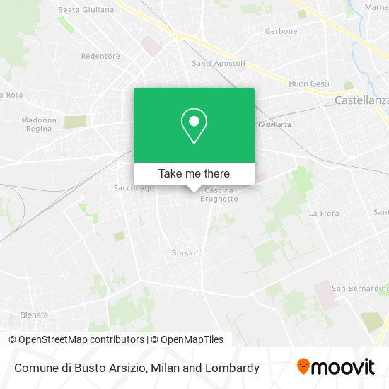 Comune di Busto Arsizio map