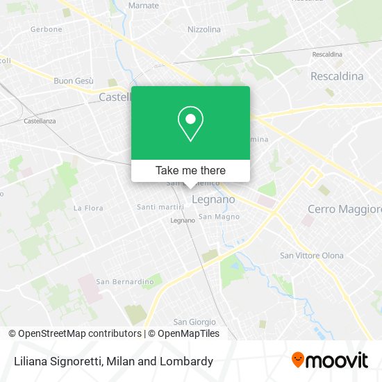 Liliana Signoretti map