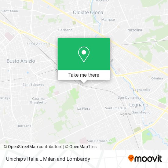 Unichips Italia . map