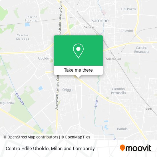 Centro Edile Uboldo map