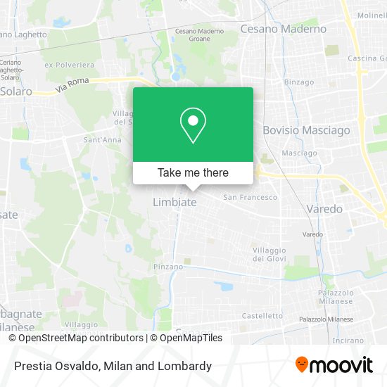 Prestia Osvaldo map