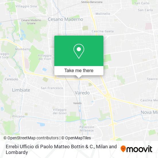 Errebi Ufficio di Paolo Matteo Bottin & C. map