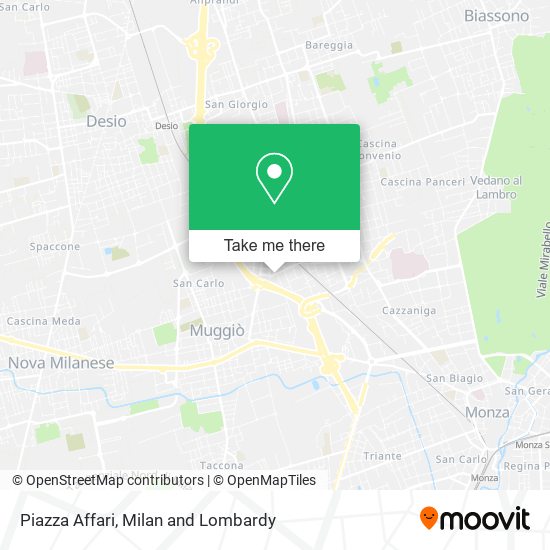 Piazza Affari map