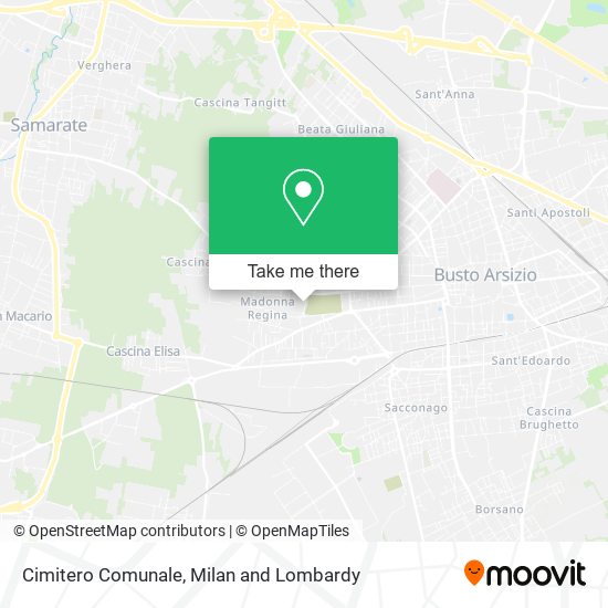 Cimitero Comunale map