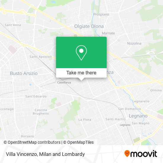 Villa Vincenzo map