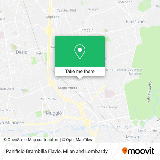 Panificio Brambilla Flavio map