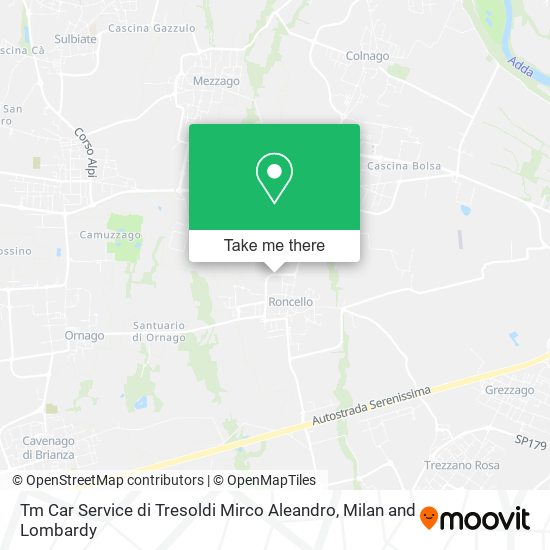 Tm Car Service di Tresoldi Mirco Aleandro map