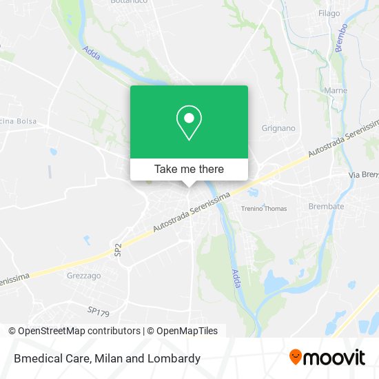 Bmedical Care map