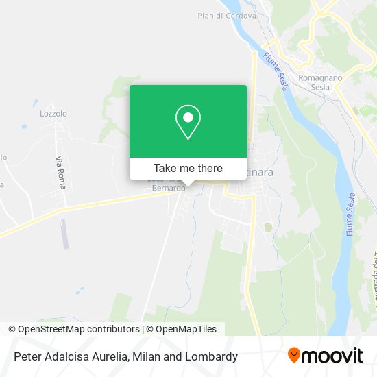 Peter Adalcisa Aurelia map