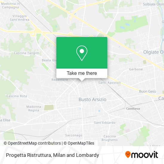 Progetta Ristruttura map