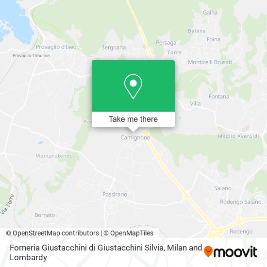 Forneria Giustacchini di Giustacchini Silvia map