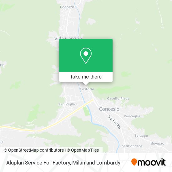 Aluplan Service For Factory map