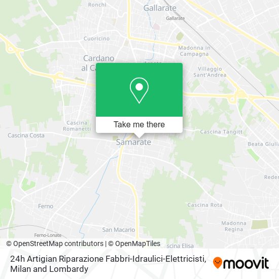24h Artigian Riparazione Fabbri-Idraulici-Elettricisti map