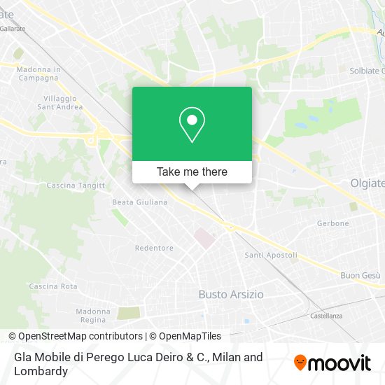 Gla Mobile di Perego Luca Deiro & C. map