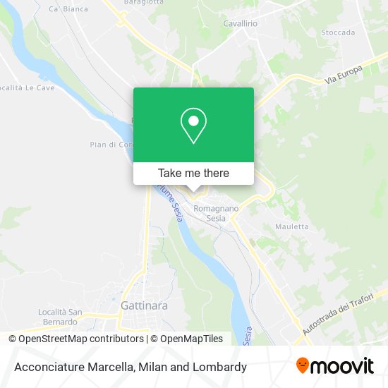 Acconciature Marcella map