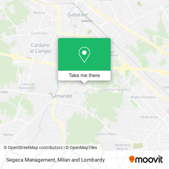 Segeca Management map