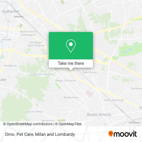 Dmo. Pet Care map