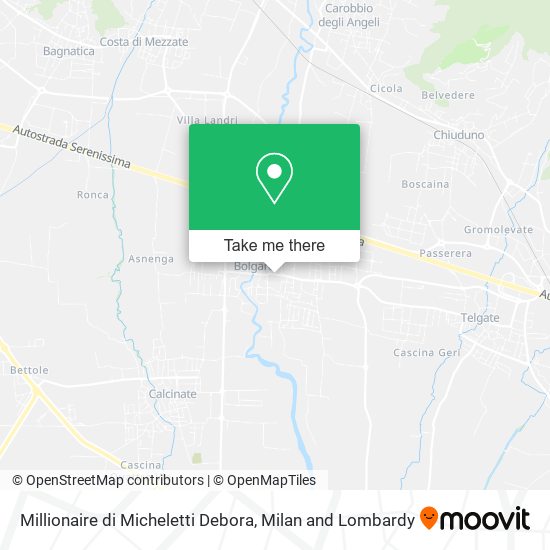 Millionaire di Micheletti Debora map