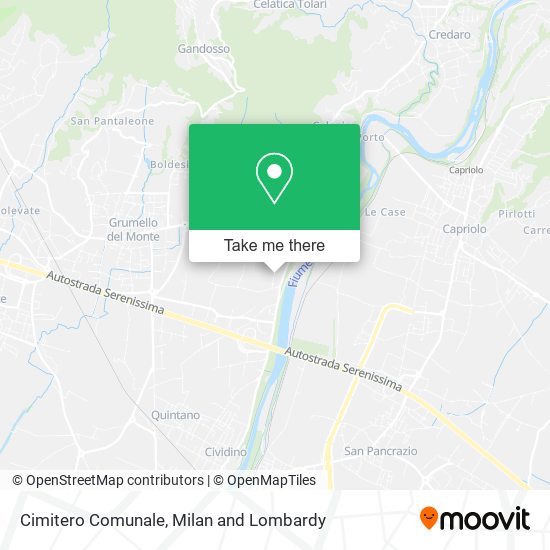 Cimitero Comunale map