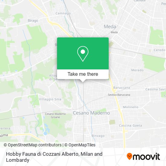 Hobby Fauna di Cozzani Alberto map
