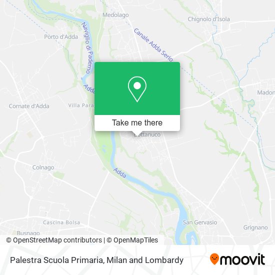 Palestra Scuola Primaria map
