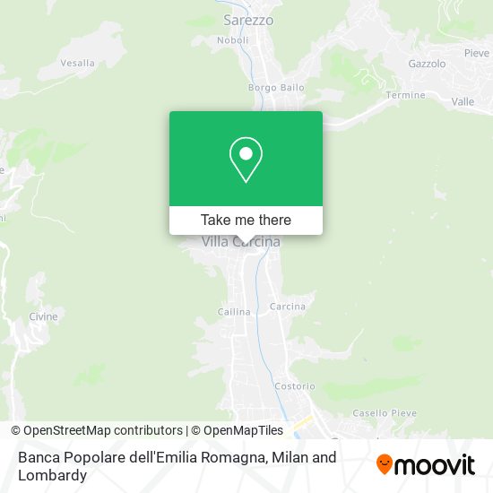 Banca Popolare dell'Emilia Romagna map