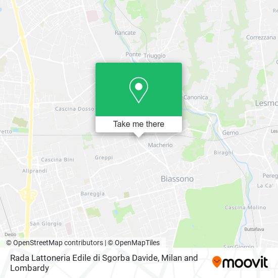 Rada Lattoneria Edile di Sgorba Davide map