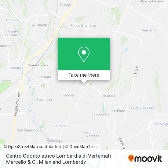 Centro Odontoiatrico Lombardia di Vertemati Marcello & C. map