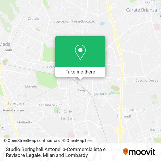 Studio Beringheli Antonella-Commercialista e Revisore Legale map