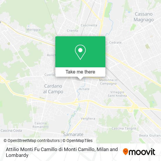 Attilio Monti Fu Camillo di Monti Camillo map
