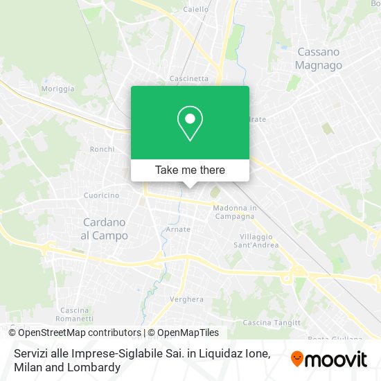 Servizi alle Imprese-Siglabile Sai. in Liquidaz Ione map