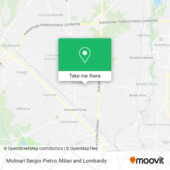 Molinari Sergio Pietro map