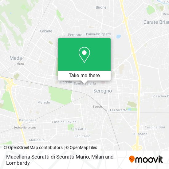 Macelleria Scuratti di Scuratti Mario map
