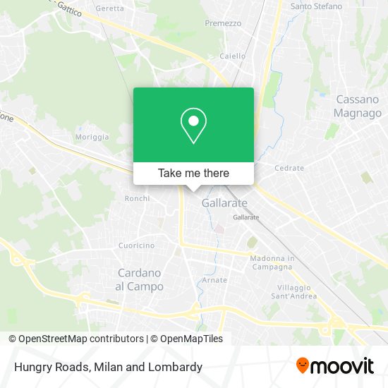 Hungry Roads map