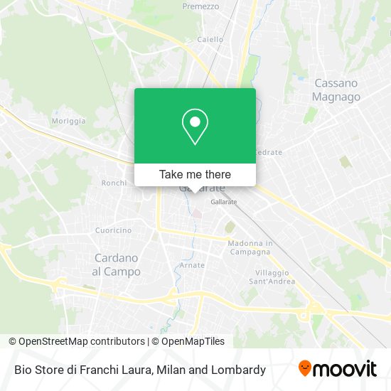 Bio Store di Franchi Laura map