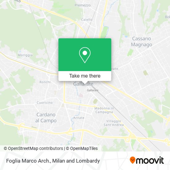 Foglia Marco Arch. map