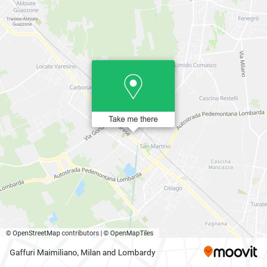 Gaffuri Maimiliano map
