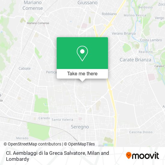 Cl. Aemblaggi di la Greca Salvatore map