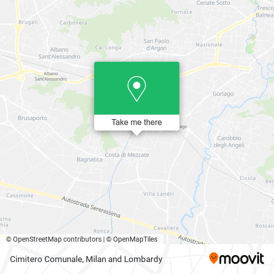 Cimitero Comunale map
