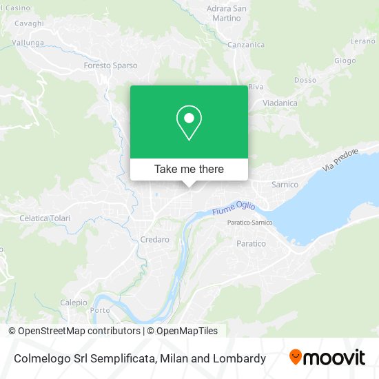 Colmelogo Srl Semplificata map