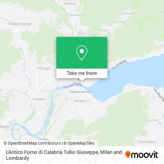 L'Antico Forno di Calabria Tullio Giuseppe map