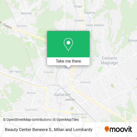 Beauty Center Beneere S. map