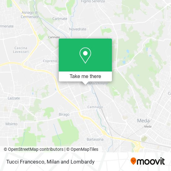 Tucci Francesco map