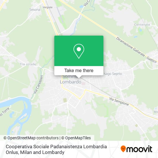 Cooperativa Sociale Padanaistenza Lombardia Onlus map