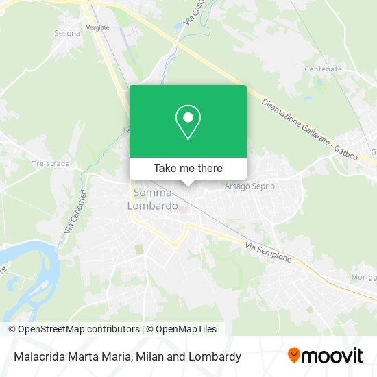 Malacrida Marta Maria map