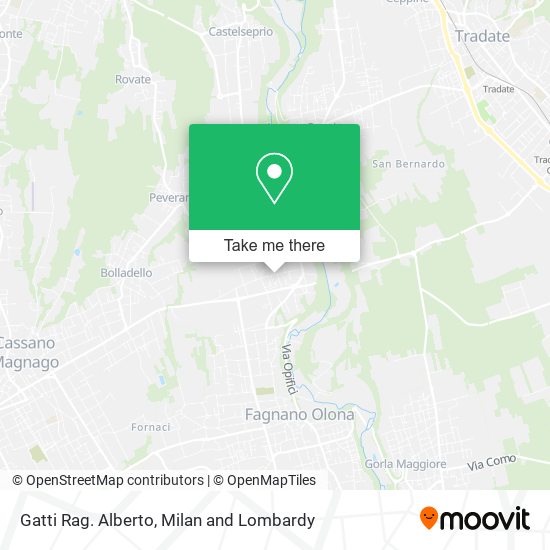 Gatti Rag. Alberto map