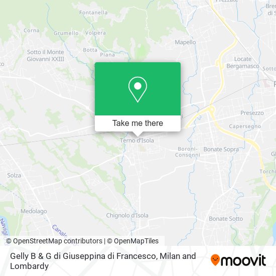 Gelly B & G di Giuseppina di Francesco map