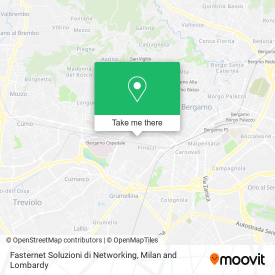 Fasternet Soluzioni di Networking map