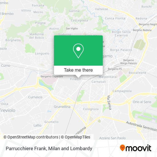 Parrucchiere Frank map