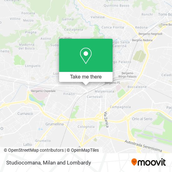 Studiocomana map